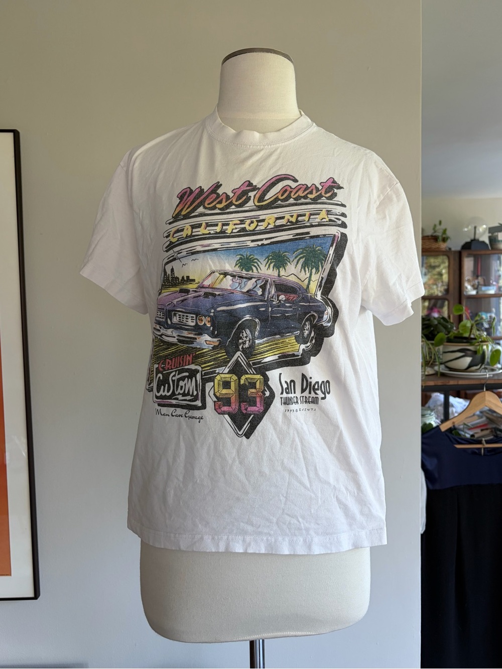 brandy melville west coast car tshirt